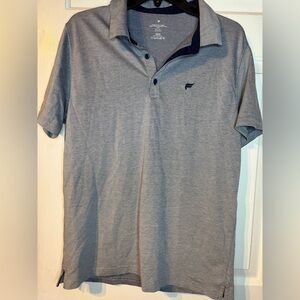 Fabletics Classic Gray Polo Shirt